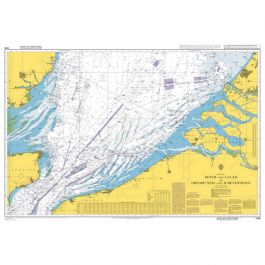 ADMIRALTY Chart 1406: Dover and Calais to Orford Ness and Scheveningen