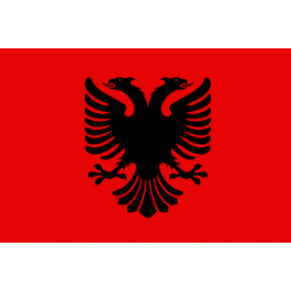 Albania Merchant Courtesy Flag - JW Plant