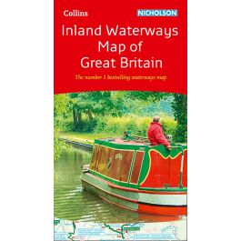 Inland Waterways Map Of Great Britain (Nicholson)