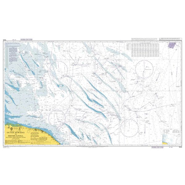 ADMIRALTY Chart 1503: Outer Dowsing to Smiths Knoll including Indefatigable Banks