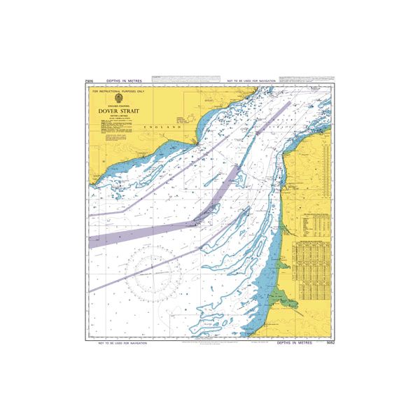 Leskaart Chart BA 5052: Dover Strait [Instructional Chart]