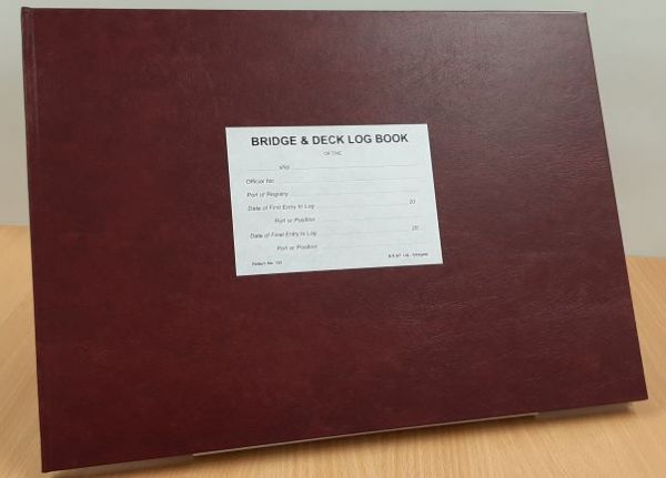 Bridge & Deck Log Book [Pattern No.133]