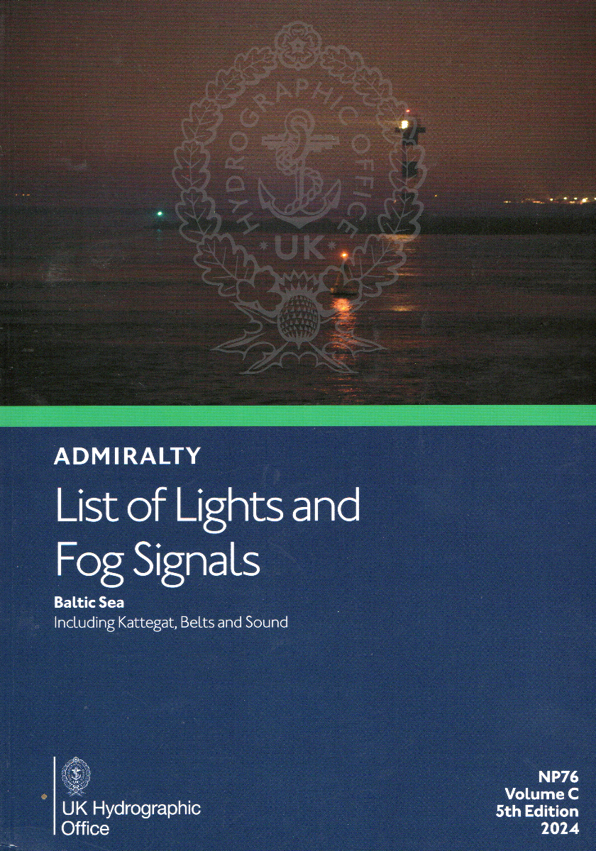 NP76 - ADMIRALTY List of Lights and Fog Signals: Baltic Sea (Volume C)