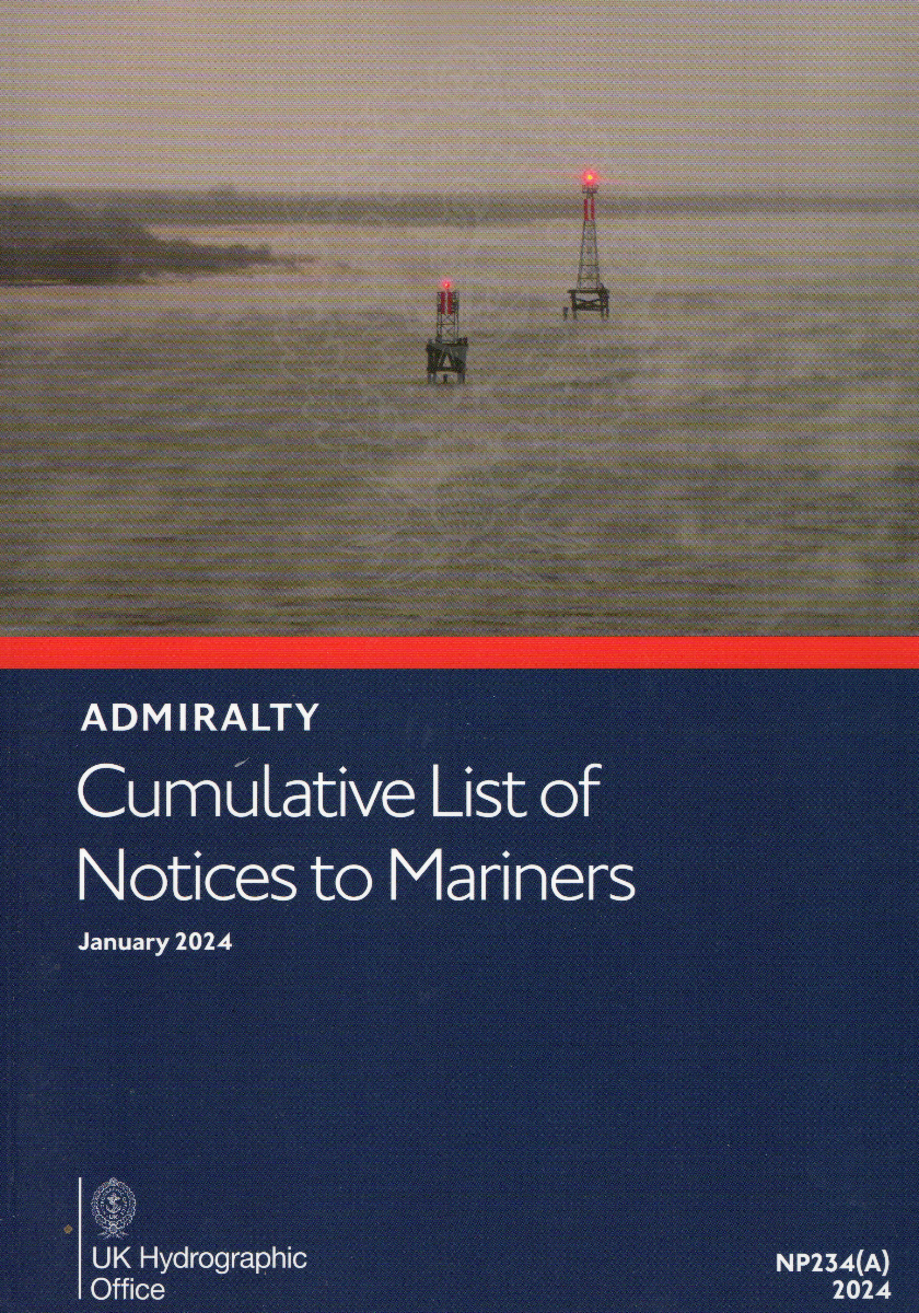 NP234(A) - Cumulative List of ADMIRALTY Notices to Mariners - January 2024