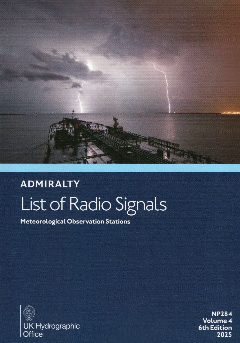 NP284 - ADMIRALTY List of Radio Signals: Volume 4