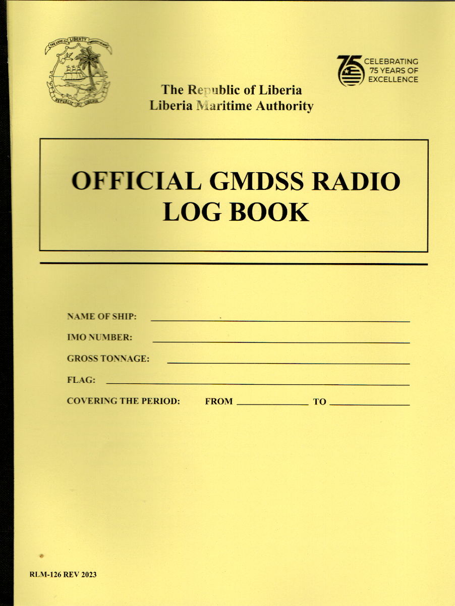 Liberian GMDSS Radio Log Book