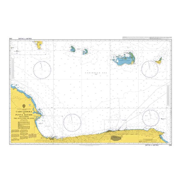 Admiralty Chart 2192 Cabo Codera To Punta Aguide Including The Outlying Islands