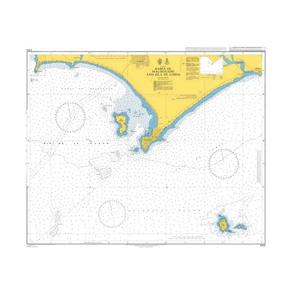 Admiralty Chart 3703: Bahia de Maldonado and Isla de Lobos