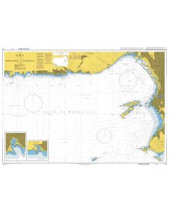 ADMIRALTY Chart 153: Approaches to Marseille