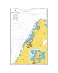 ADMIRALTY Chart 197: North West Approaches to Saint Lucia