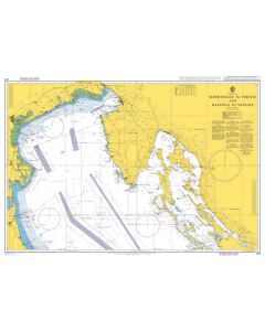 ADMIRALTY Chart 204: Sedmovrace to Trieste and Ravenna to Venezia