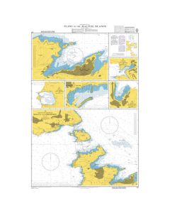 ADMIRALTY Chart 211: Plans in the Maltese Islands