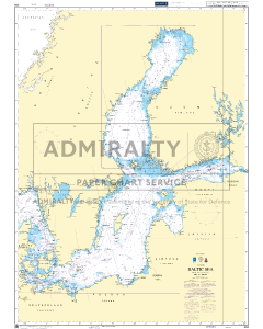ADMIRALTY Chart 259: Baltic Sea