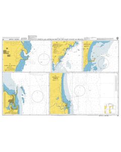 ADMIRALTY Chart 551: Ports and Approaches on the East Coast of Brazil