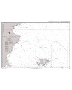 ADMIRALTY Chart 558: Isla Leones to Estrecho de Magallanes including the Falkland Islands