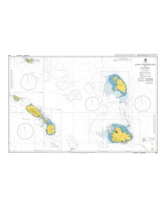 ADMIRALTY Chart 584: Saint Barthelemy to Antigua