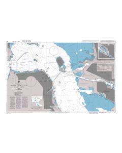 ADMIRALTY Chart 588: San Francisco Bay Golden Gate to Alameda