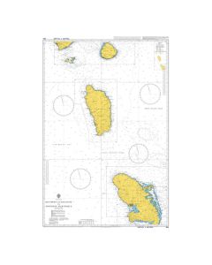 ADMIRALTY Chart 594: Southern Guadeloupe to Northern Martinique