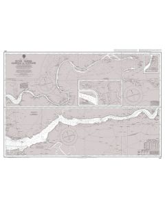 ADMIRALTY Chart 609: River GambiaAlbreda to Kuntaur