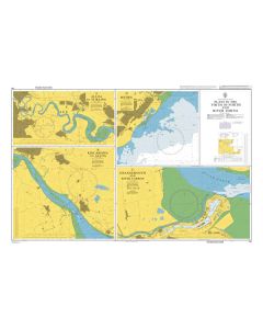 ADMIRALTY Chart 741: Plans in the Firth of Forth and River Forth