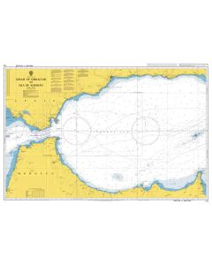 ADMIRALTY Chart 773: Strait of Gibraltar to Isla de Alboran