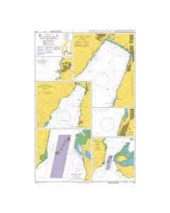 ADMIRALTY Chart 801: Plans in the Gulf of Aqaba