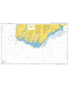 ADMIRALTY Chart 823: Pathein River to Yangon (Rangoon) River