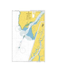 ADMIRALTY Chart 834: A Pathein River and Approaches