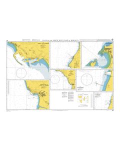 ADMIRALTY Chart 863: Plans on the North West Coast of Morocco