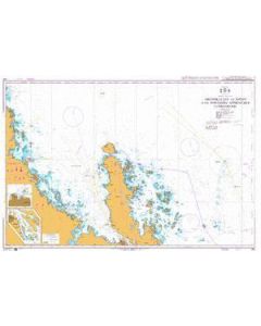 ADMIRALTY Chart 890: Grundkallen to Bjorn with Northern Approaches to Oregrund