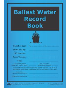 Water Ballast Record Book