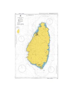 ADMIRALTY Chart 1273: Saint Lucia