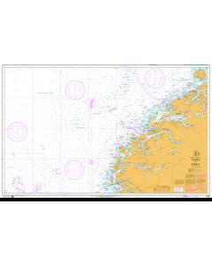 ADMIRALTY Chart 1428: Florø to Smøla