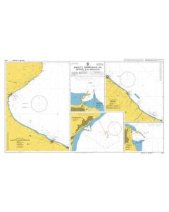 ADMIRALTY Chart 1443: Barletta- Manfredonia and Ortona- with Approaches