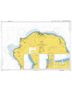 ADMIRALTY Chart 1495: Pointe des Châteaux to Pointe de la Rivière du Mât