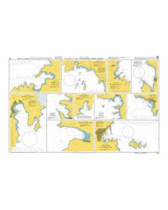 ADMIRALTY Chart 1538: Plans in the Northern Kyklades