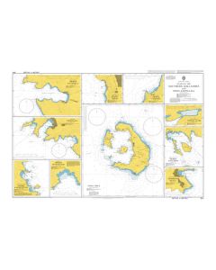 ADMIRALTY Chart 1541: Plans in the Southern Kyklades and Nisos Astipalaia