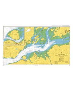 ADMIRALTY Chart 1549: River Shannon Rinealon Point to Shannon Airport including Foynes Harbour