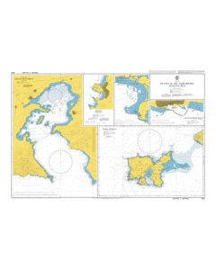 ADMIRALTY Chart 1636: Plans in the Northern Aegean Sea