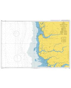 ADMIRALTY Chart 1664: Riviere Saloum to Ilheu do Caio