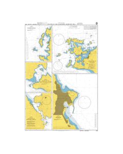 ADMIRALTY Chart 1675: Plans in the Eastern Aegean Sea