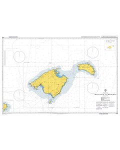 ADMIRALTY Chart 1703: Mallorca and Menorca