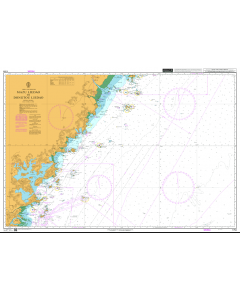 ADMIRALTY Chart 1754: Mazu Liedao to Dongtou Liedao