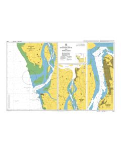 ADMIRALTY Chart 1845: Mawlamyine (Moulmein) River And Approaches