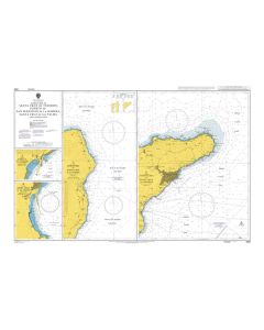 ADMIRALTY Chart 1858: Apps. to S. Cruz de Tenerife- Puerto de San Sebastian de laGomera- San Cruz de la Palma and Apps.