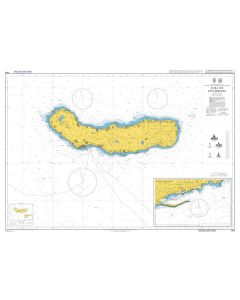 ADMIRALTY Chart 1895: Ilha de Sao Miguel