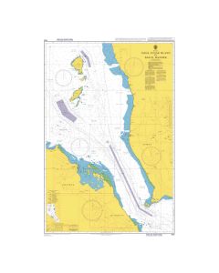 ADMIRALTY Chart 1925: Jazirat Jabal Zuqar to Bab el Mandeb