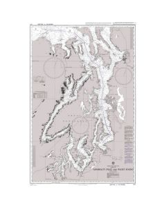 ADMIRALTY Chart 1947: United States - West Coast, Washington, Admiralty Inlet and Puget Sound