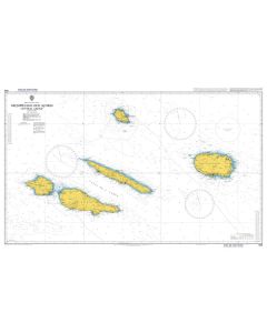 ADMIRALTY Chart 1956: Arquipelago dos Acores Central Group