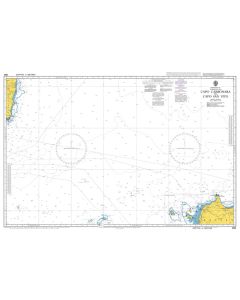 ADMIRALTY Chart 1983: Mediterranean Sea, Tyrrhenian Sea, Capo Carbonara to Capo San Vito